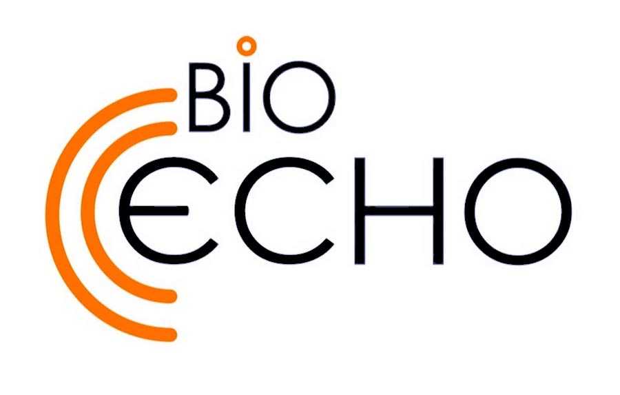 Das Logo des LAMPseq Partners BioEcho Life Sciences aus Köln